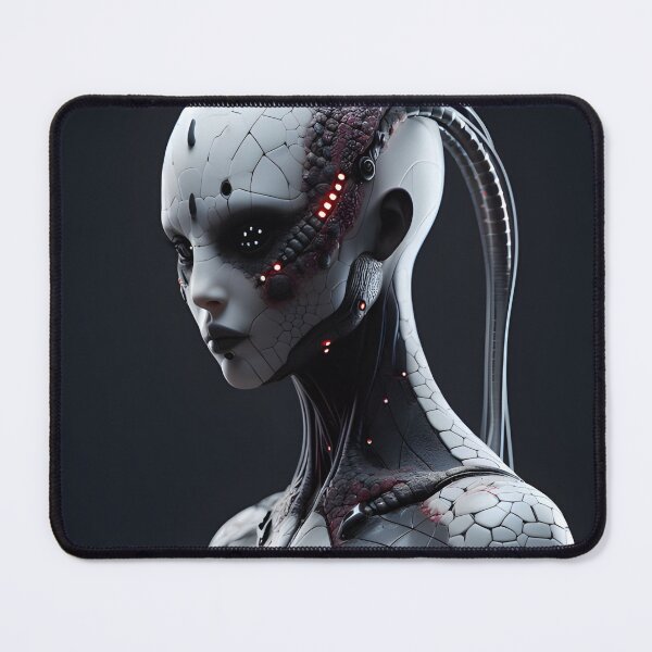 Item preview, Alien cyborg huntress designed and sold by humanwurm.