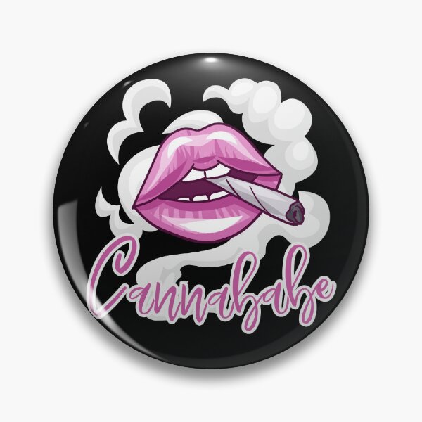 Item preview, CannaBabe | Cannabis Lover Blunt With Pink Lips designed and sold by KinkShoppe.