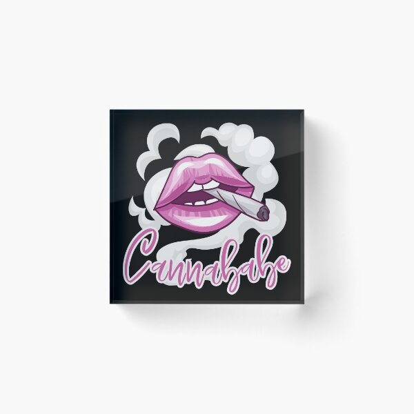 Item preview, CannaBabe | Cannabis Lover Blunt With Pink Lips designed and sold by KinkShoppe.