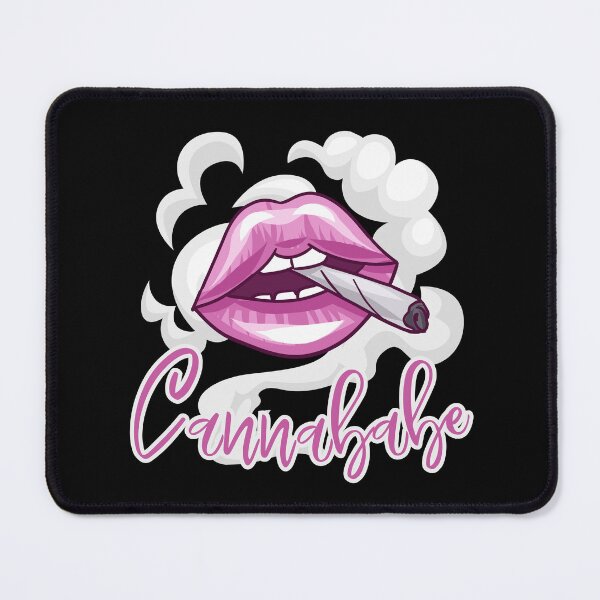 Item preview, CannaBabe | Cannabis Lover Blunt With Pink Lips designed and sold by KinkShoppe.