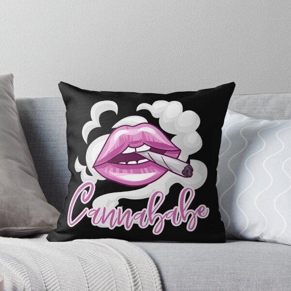 Item preview, CannaBabe | Cannabis Lover Blunt With Pink Lips designed and sold by KinkShoppe.