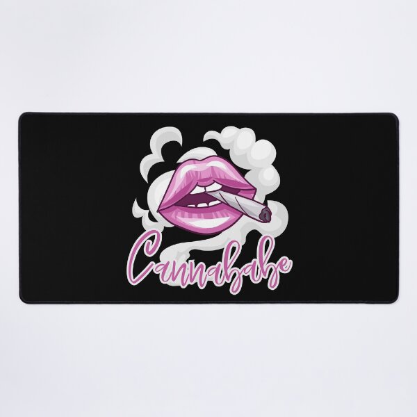 Item preview, CannaBabe | Cannabis Lover Blunt With Pink Lips designed and sold by KinkShoppe.