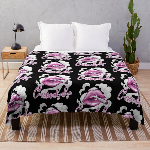 Item preview, CannaBabe | Cannabis Lover Blunt With Pink Lips designed and sold by KinkShoppe.