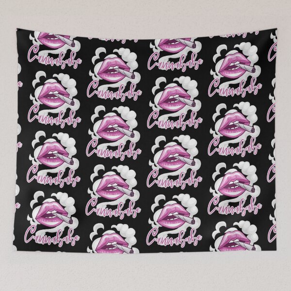 Item preview, CannaBabe | Cannabis Lover Blunt With Pink Lips designed and sold by KinkShoppe.