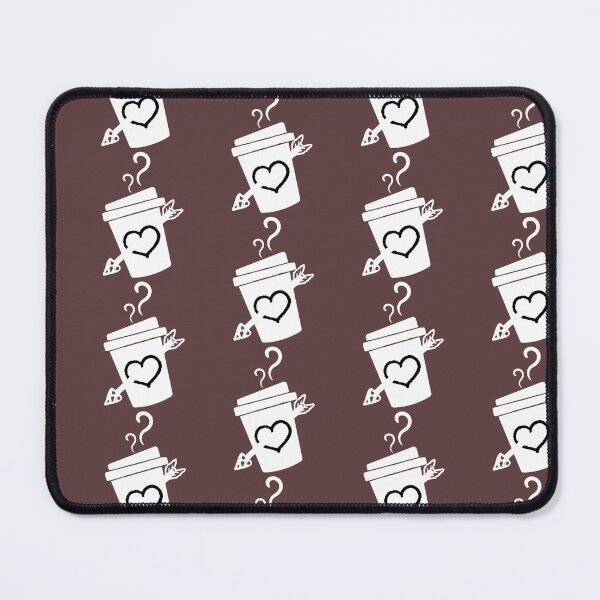 Item preview, Coffee Shop Logo Only (White Logo on Black/Brown background) designed and sold by Jo McGregor.