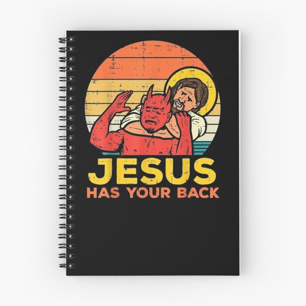 Item preview, Funny Brazilian Jiu Jitsu "Jesus Has Your Back" designed and sold by ETIndustries.