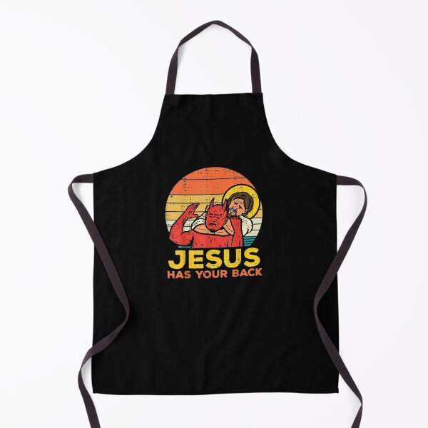 Item preview, Funny Brazilian Jiu Jitsu "Jesus Has Your Back" designed and sold by ETIndustries.
