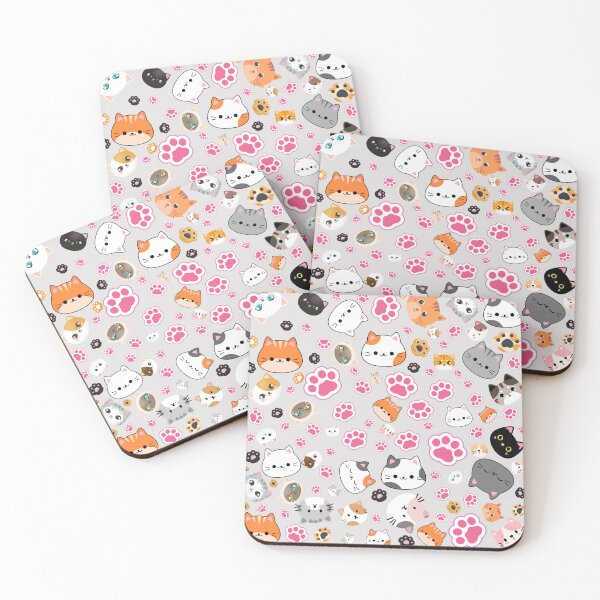 Item preview, Cat slave - Cute cat pattern designed and sold by mamacub.