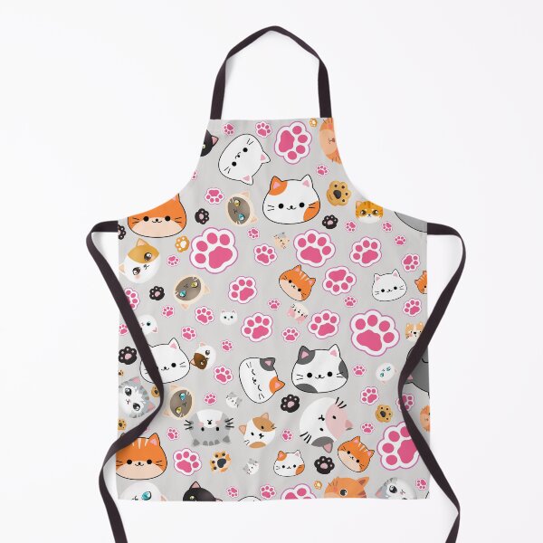 Item preview, Cat slave - Cute cat pattern designed and sold by mamacub.