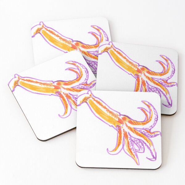 Item preview, Squidly squid - marker drawing - he looks like a chef designed and sold by tshuki.