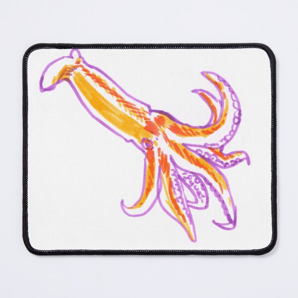 Item preview, Squidly squid - marker drawing - he looks like a chef designed and sold by tshuki.