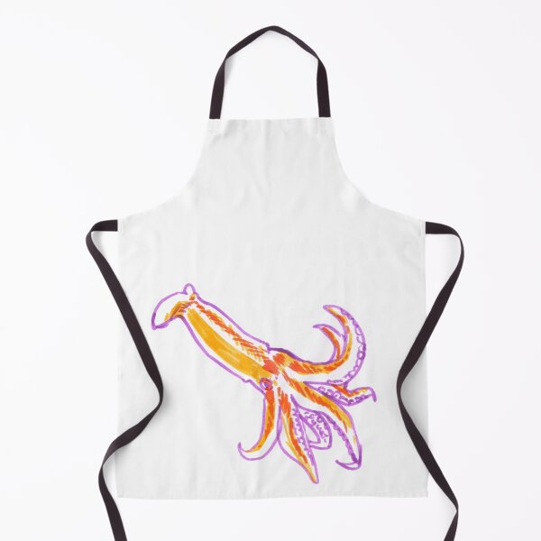 Item preview, Squidly squid - marker drawing - he looks like a chef designed and sold by tshuki.