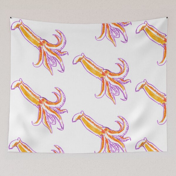 Item preview, Squidly squid - marker drawing - he looks like a chef designed and sold by tshuki.