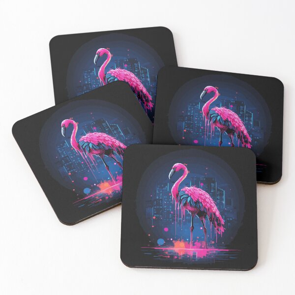 Item preview, Cyberpunk flamingo designed and sold by ktmthrs.