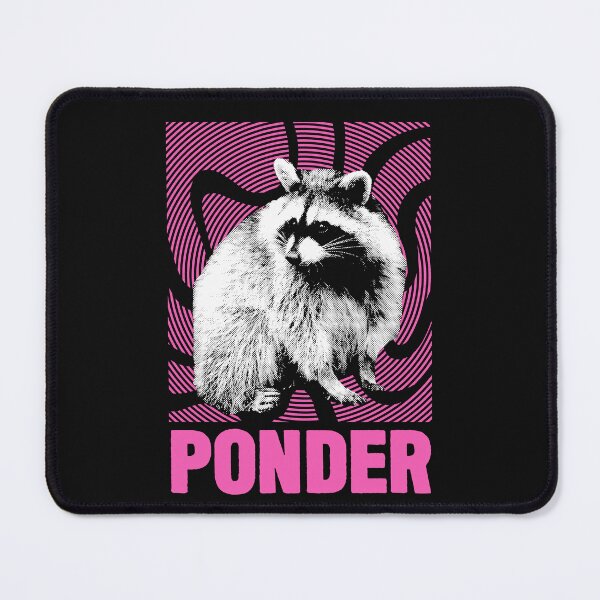 Item preview, Ponder Raccoon  designed and sold by VintageMedatsu.