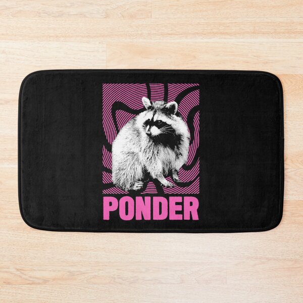 Item preview, Ponder Raccoon  designed and sold by VintageMedatsu.