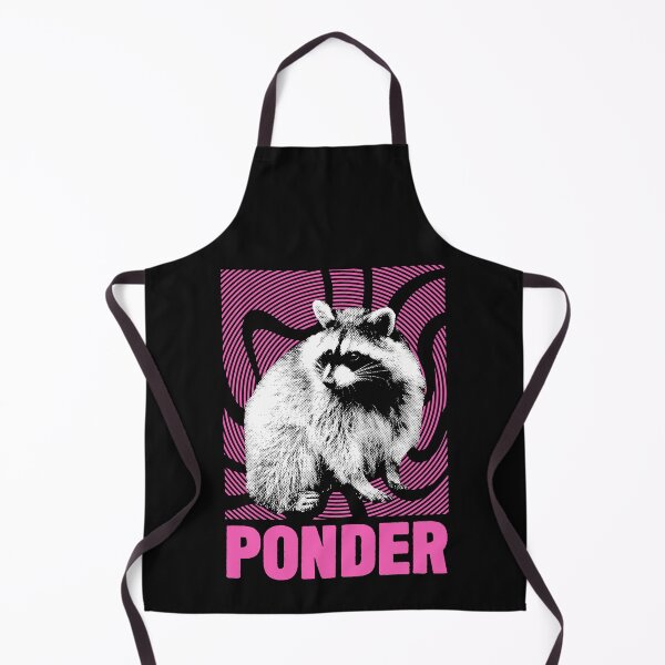 Item preview, Ponder Raccoon  designed and sold by VintageMedatsu.