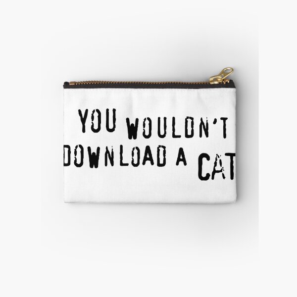 Item preview, You Wouldn't Download A Car Cat Anti Web Piracy Meme designed and sold by fomodesigns.