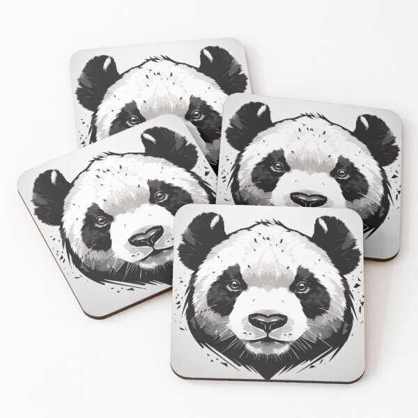 Item preview, Panda Black and White Face designed and sold by jphillipscott.