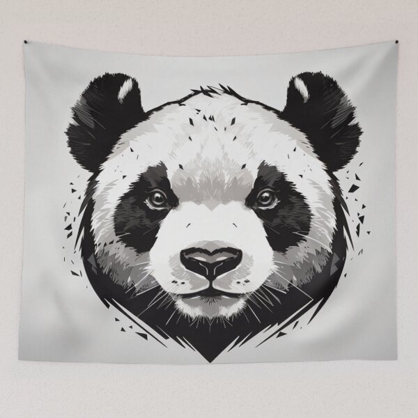 Item preview, Panda Black and White Face designed and sold by jphillipscott.