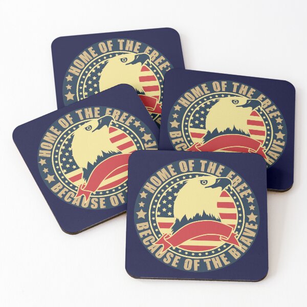 Item preview, Home Of the free because of the brave, Veterans day designed and sold by Hussain Shirts.