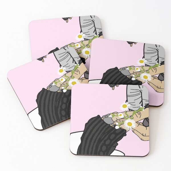 Item preview, Hyunlix | Hyunjin | Felix | Yongbok | Stray Kids | Flowers (pink) designed and sold by MichikoMichi.
