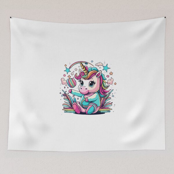 Item preview, Rainbow Unicorn Fantasy Delight designed and sold by RemyTub.