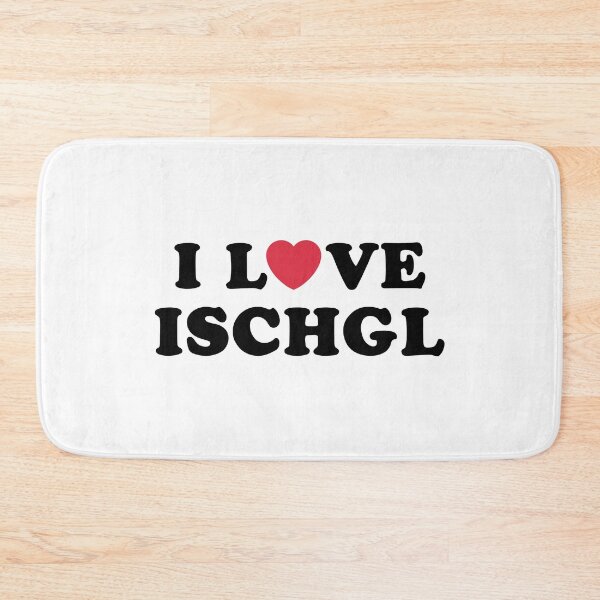 Item preview, I LOVE ISCHGL Austria Ski Season Apre Retro Mountain  designed and sold by fomodesigns.