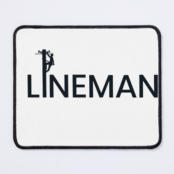 Item preview, Linemen Typography designed and sold by LineXpressions.