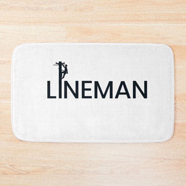 Item preview, Linemen Typography designed and sold by LineXpressions.