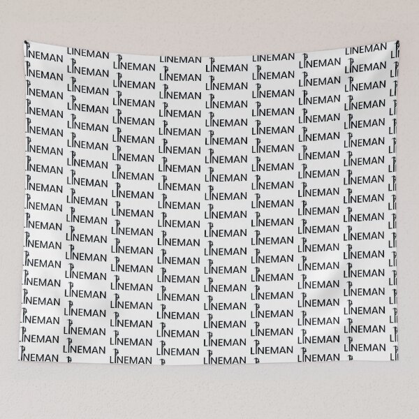 Item preview, Linemen Typography designed and sold by LineXpressions.