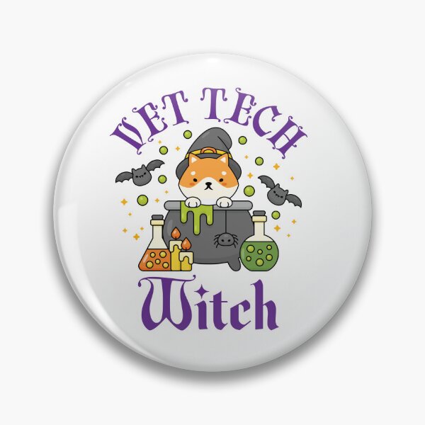 Item preview, Vet Tech Witch Halloween designed and sold by jaygo.