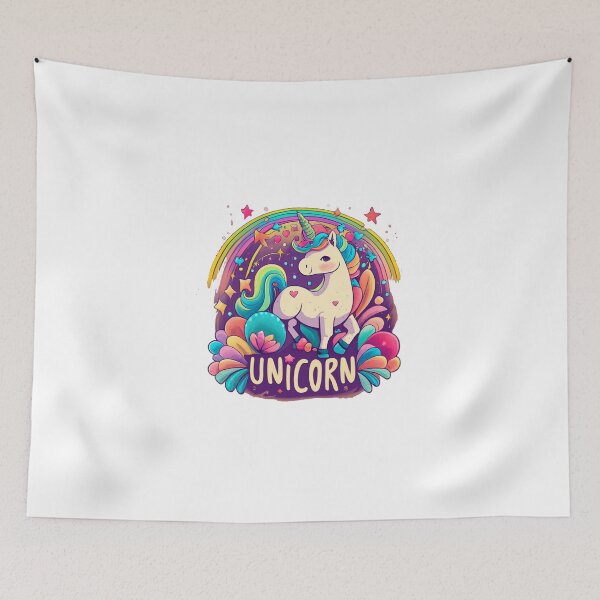 Item preview, Rainbow Unicorn Fantasy Delight designed and sold by RemyTub.