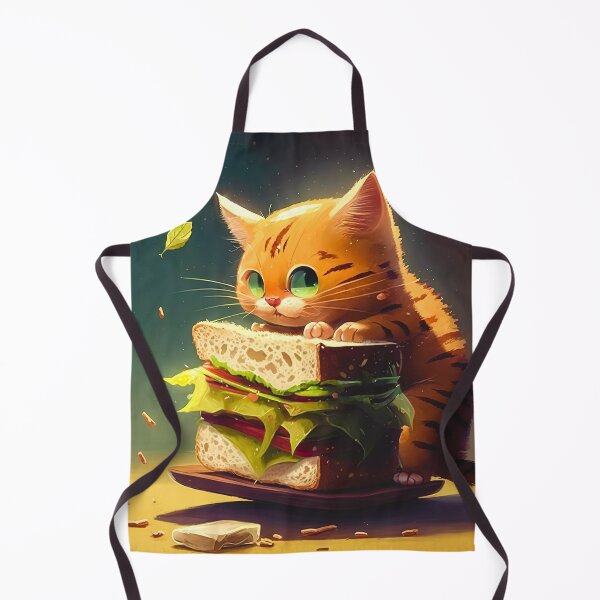 Item preview, cute cat eating designed and sold by athrshopp.