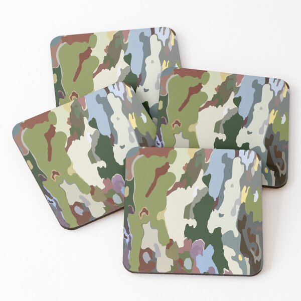 Item preview, Vivid Greens Mountain Camouflage Hunter Pattern designed and sold by House of Sadu by Craitza.