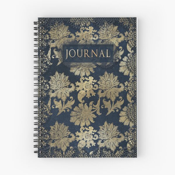 Item preview, Black lace ornamental grimoire designed and sold by SpookyBat.