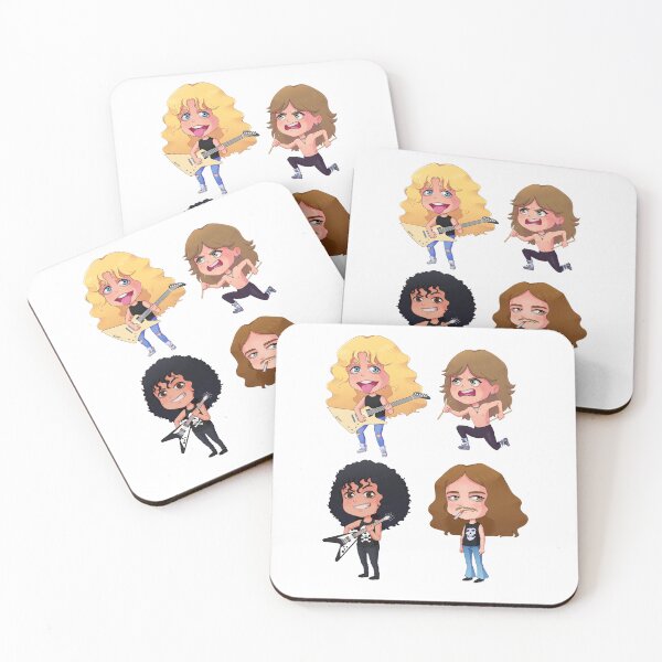 Item preview, Metal band chibi designed and sold by StickWithMusic.