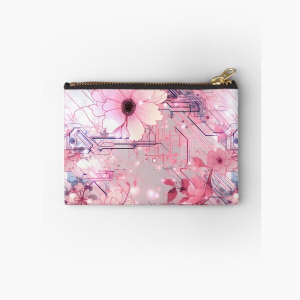 Item preview, Cyberpunk Flowers and Circuitry Pattern designed and sold by SchorlCraft.