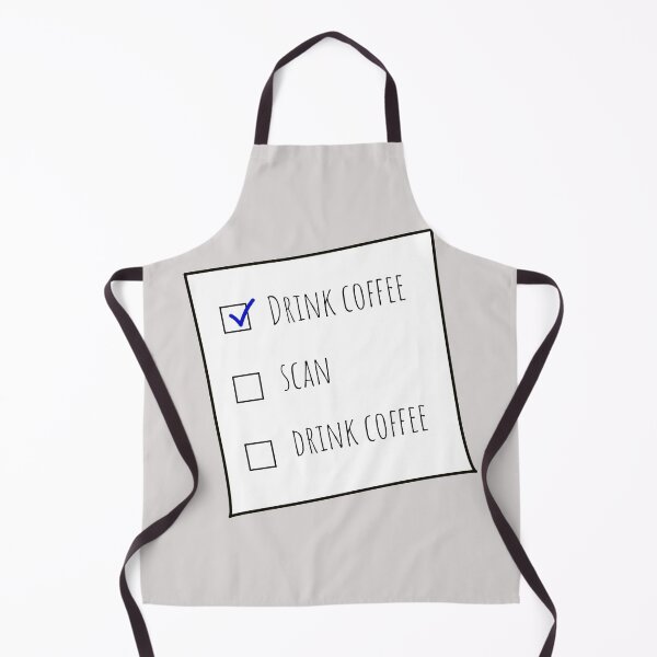 Item preview, Drink Coffee, Scan, Drink Coffee MRT Checklist Offwhite BG designed and sold by HumerusHumor.