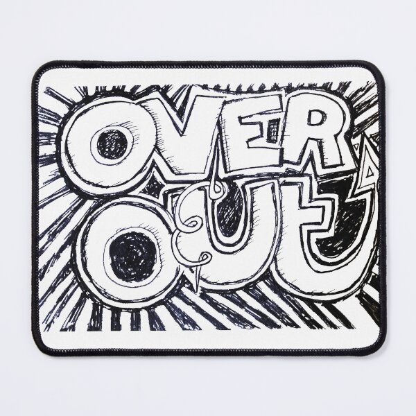 Item preview, "Over and Out!" hand drawn design designed and sold by Haycom.
