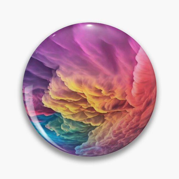 Artikelvorschau, Psychedelische mehrfarbige Sturmwolken #1 entworfen und verkauft von KoliBabb.