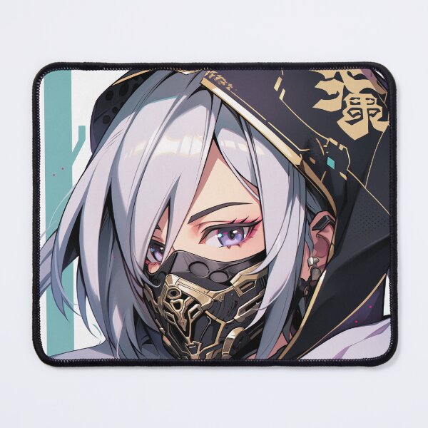 Item preview, Beautiful Masked Assassin Anime Girl designed and sold by bubblegoth.