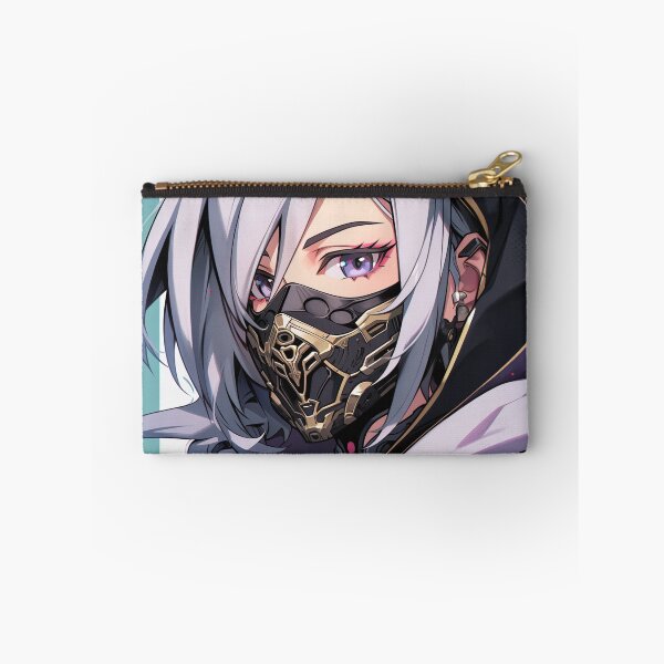 Item preview, Beautiful Masked Assassin Anime Girl designed and sold by bubblegoth.