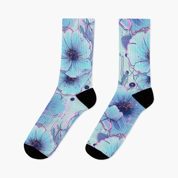 Item preview, Cyberpunk Flowers and Circuitry Pattern designed and sold by SchorlCraft.