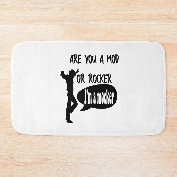 Item preview, Are you A Mod Or A Rocker; I'm a mocker funny memes  designed and sold by stylechoc.