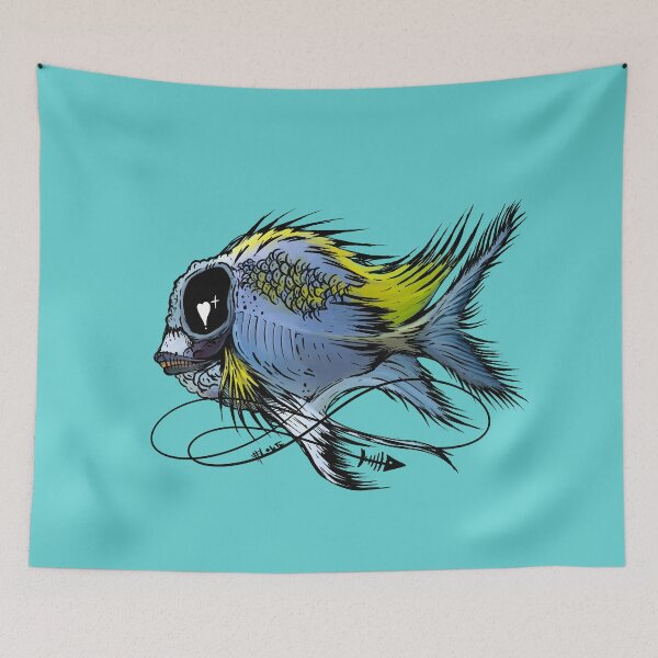 Item preview, Zombie saltwater fish designed and sold by EMMJ-ART.