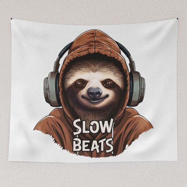 Item preview, Slow Beats designed and sold by ILikeToasters.