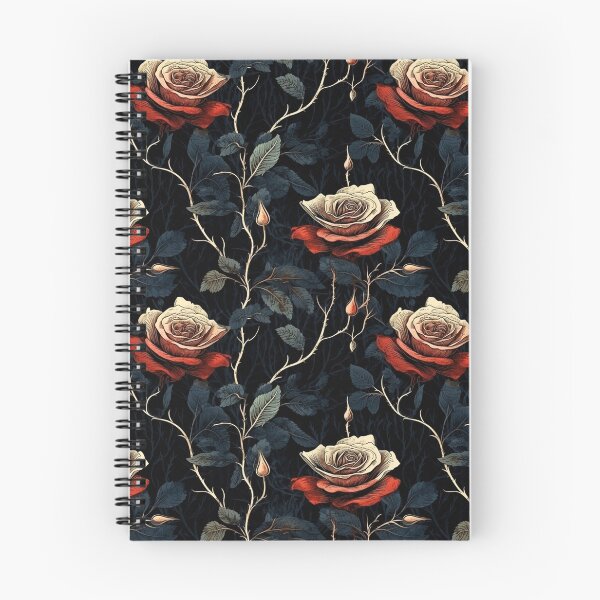 Item preview, Red and White Rose Vine designed and sold by Immarcescible.