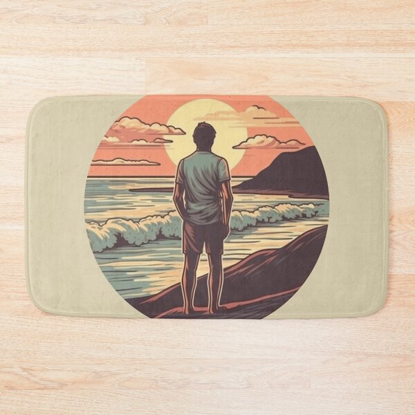 Item preview, Beachside Solitude designed and sold by HiredJustice.