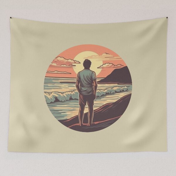 Item preview, Beachside Solitude designed and sold by HiredJustice.